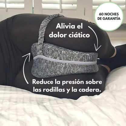 Sueñalux⎜Almohada ortopédica para cadera, espalda y ciática
