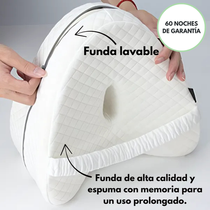 Sueñalux⎜Almohada ortopédica para cadera, espalda y ciática